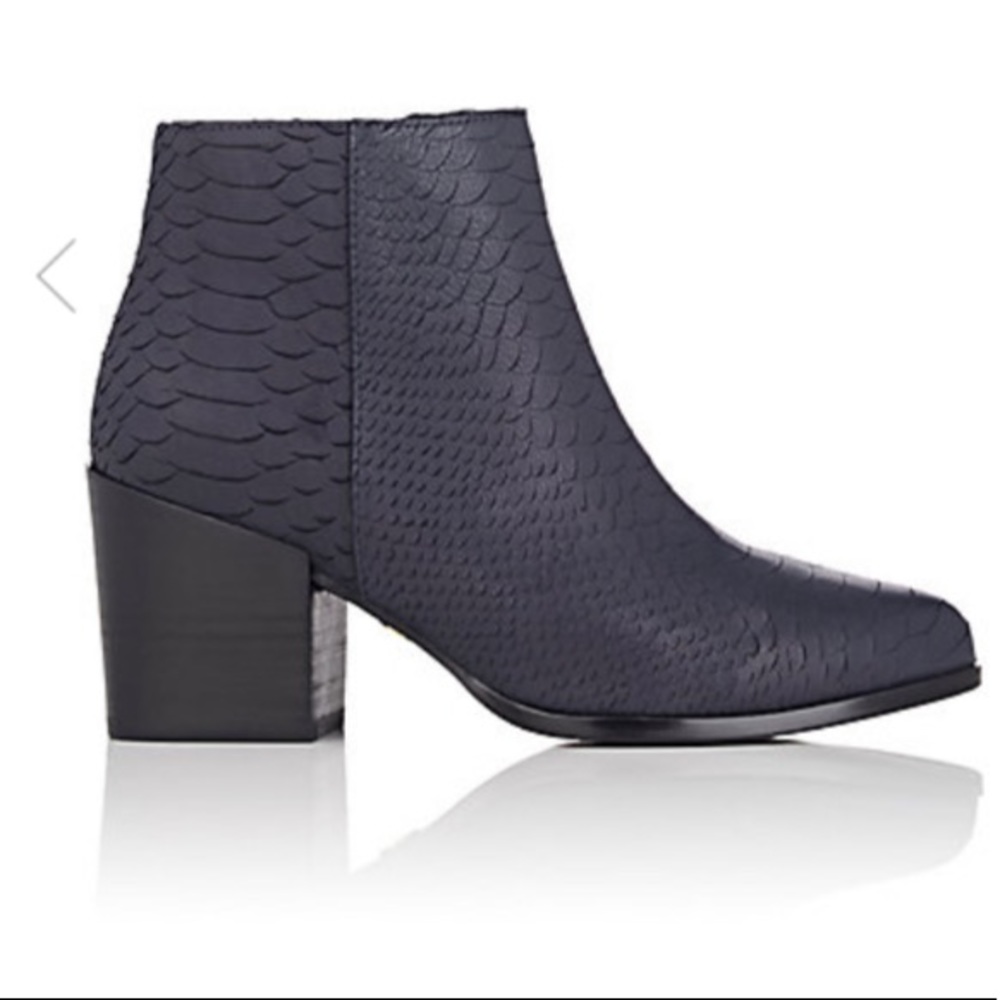 Leather Ankle Bootie